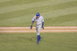 Baseball Player walking to dugout