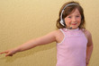 Girl headset.