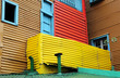 Coloured contrasts of caminito