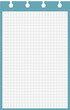a0280 - Page de bloc millimétrée, agenda, pense-bête a0280 - Page de bloc millimétrée, agenda, pense-bête