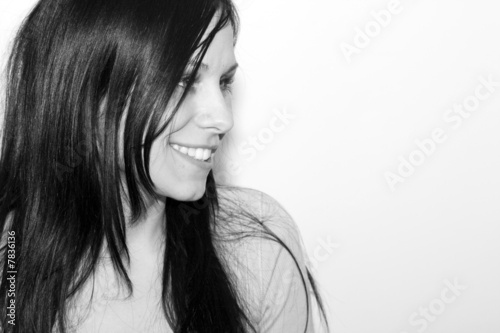 Isolated Woman