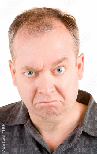 Photo: Grumpy Middle Aged Man Grumpy Middle Aged Man