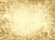 old and grungy background with floral design