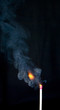 Burning match