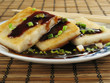 Taro Cakes with Sauce