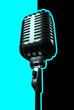 retro microphone