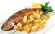 fish and potatoes