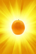 orange and sun