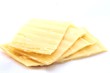 Dutch cheese isolated on white