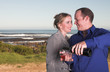 Couple drinking wine