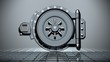 the vault door