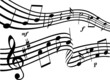 Abstract musical background. Vector illustration Abstract musical background. Vector illustration