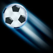 football diagonal blue