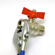 Adjustable spanner and the sanitary crane isolated