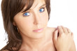 Portrait of the beautiful girl