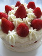 strawberry almond meringue