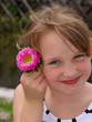 Girl flower.