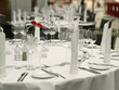 festtafel,gedeckter tisch, bankett tisch