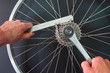 Fahrrad,Zahnkranz reparieren