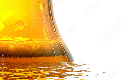 Photo: Fresh bottle of beer Fresh bottle of beer