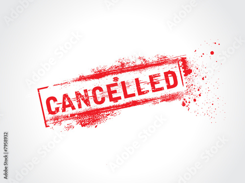 Illustration: cancelled cancelled
