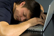 Fellow will sleep after the computer Fellow will sleep after the computer