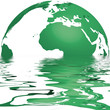 écologie - terre qui fond