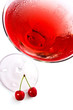 Cocktail and cherry