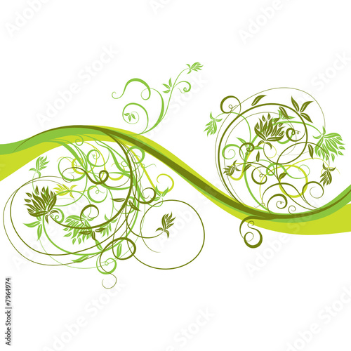 wallpaper vector flower. Floral background, vector