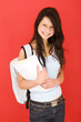 Happy student