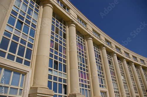 Photo: L'architecture du quartier Antigone à Montpellier L'architecture du quartier Antigone à Montpellier
