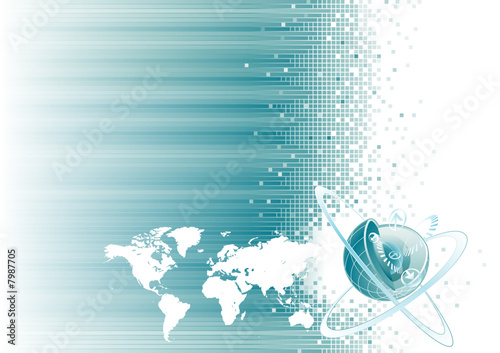 Vector: Global communication design, vector illustration layers file. Global communication design, vector illustration layers file.