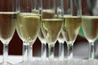 champagne glasses