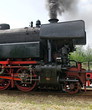 Nostalgic steam locomotive