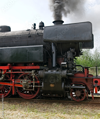 Photo: Nostalgic steam locomotive Nostalgic steam locomotive