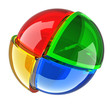 color glass ball color glass ball
