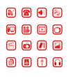 Miscellaneous multimedia vector icons Miscellaneous multimedia vector icons