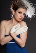 Beautiful fashionable woman