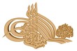 Illustration: Islamisches Gebets-Symbol Islamisches Gebets-Symbol