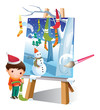 paint your christmas wishes