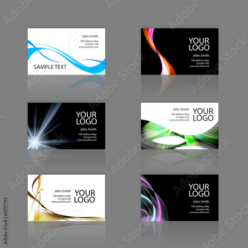 Business Cards Assortment Business Cards Assortment