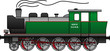 Vektor: Dampflokomotive Dampflokomotive