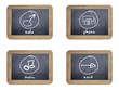 chalkboard - web buttons