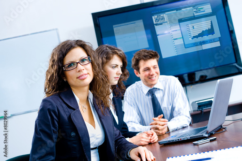 Businesspeople on meeting