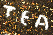 Black tea with dry fruits Black tea with dry fruits