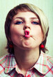 Fish lips.