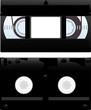 Vector illustration of a video cassette