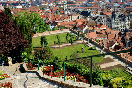 Foto: Herbersteingarten auf dem Grazer Schlossberg Herbersteingarten auf dem Grazer Schlossberg