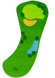 Terrain de golf (détouré)