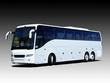 blank white bus blank white bus